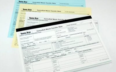 Waste Transfer Notes for Young Brothers