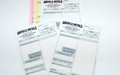 A5 Waste Transfer Notes Printers for Airfield Metals